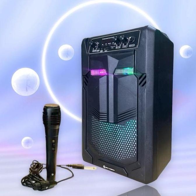 MKC SPEAKER BLUETOOTH KARAOKE SPEAKER BLUETOOTH KIMISO/BRAIN POWER MKC-889 FREE 1 MIC WIRELESS + KAB