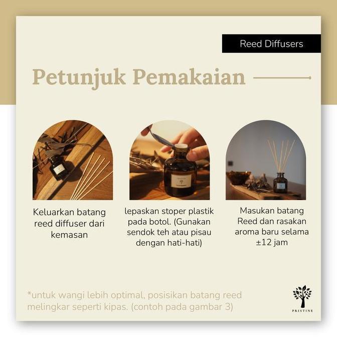 Pristine Himalayan Tea Reed Diffuser (180ml) - Signature Series