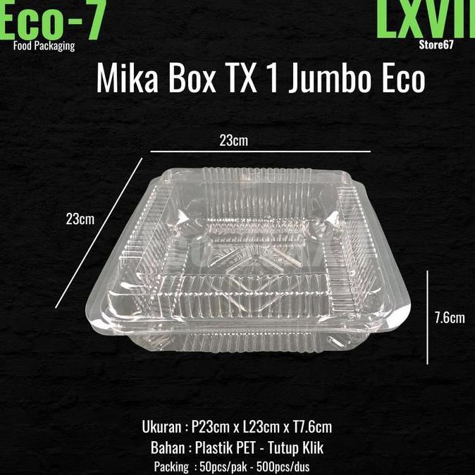 Mika Box TX 1 jumbo dan 1A - Box Mika