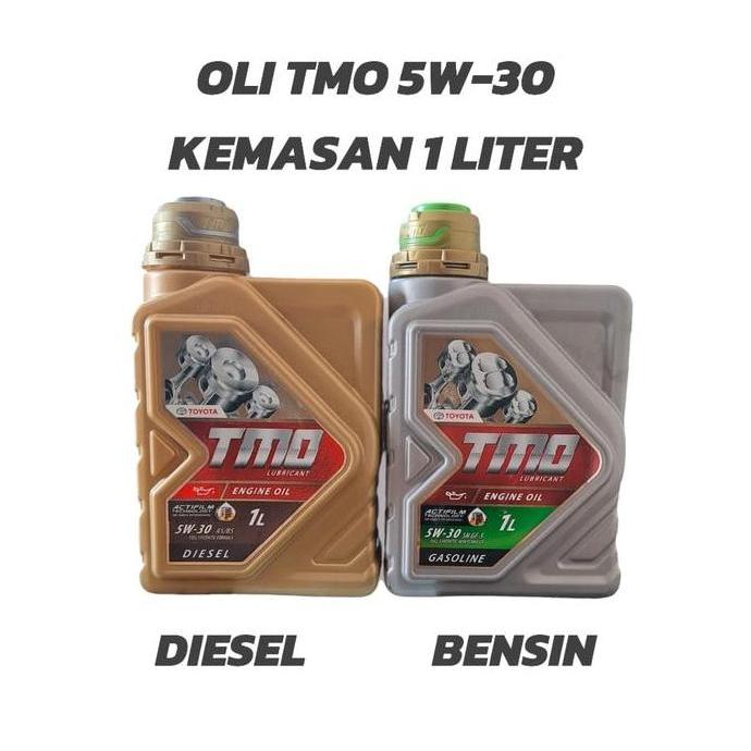 Premium Oli Mesin TMO Toyota SAE 5W-30 1Liter Original Promo