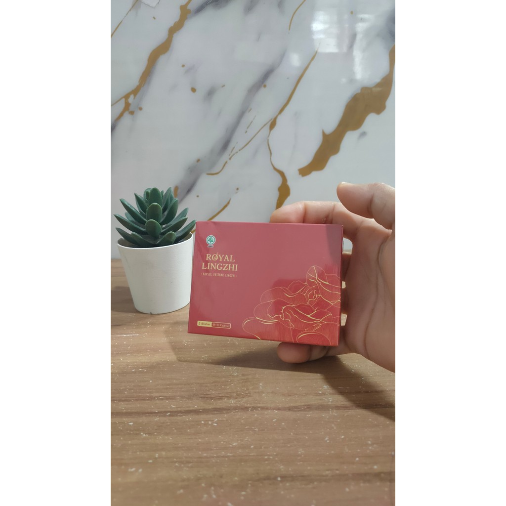 Royal Lingzhi Kapsul Ekstrak Lingzhi Untuk Sirkulasi Darah