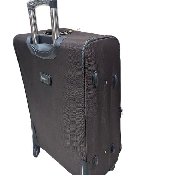 NEW Koper Softcase Paviotti 2235 Luggage Roda 4 Expanding 26 IN Kunci Nomer
