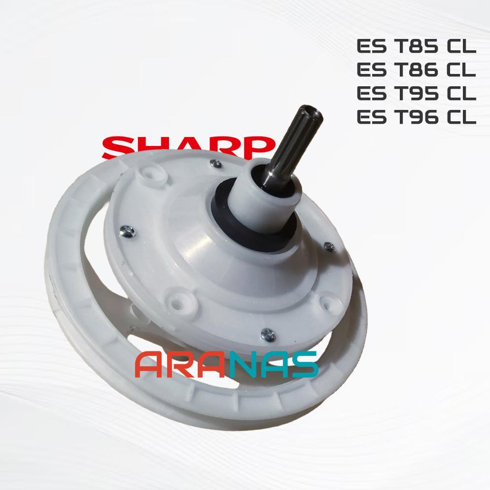 GEAR BOX ES T85CL T86CL T95CL T96CL Pully Gearbox Mesin Cuci 2 Tabung SHA T85 T86 T95 T96 CL
