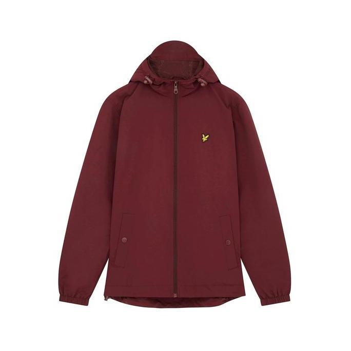 Promo Lyle & Scott Zip-Up Waterproof Hooded Jacket Original COD