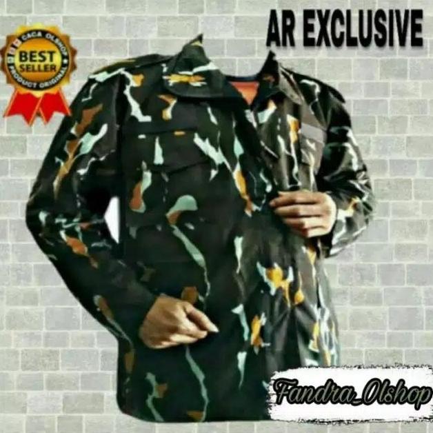 Promo Jaket Loreng Brimob Pelopor Bolak balik Merk Exclusive Original. COD