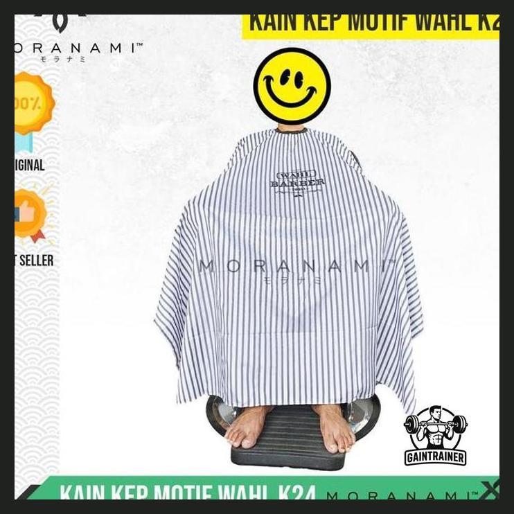 (BARBER) KAIN KEP POTONG RAMBUT KAIN BARBER KAIN CUKUR RAMBUT MOTIF K24 POTONG RAMBUT CUKUR
