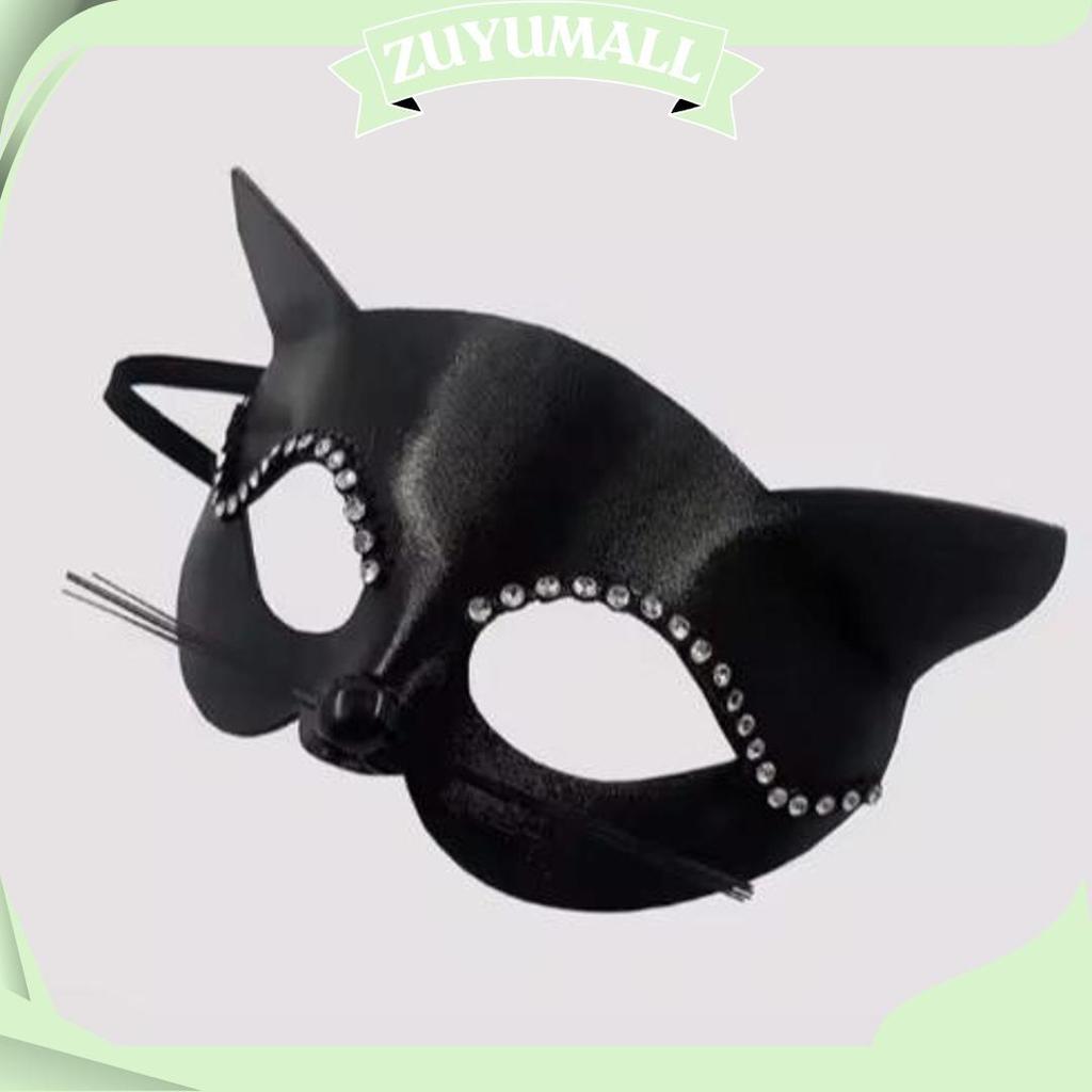Topeng Pesta Halloween Kucing Cat Woman Halloween Mask Gratis Ongkir