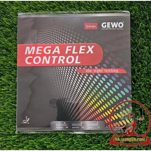 GEWO Mega Flex Control - Karet Pingpong Rubber Tenis Meja Bet Bat