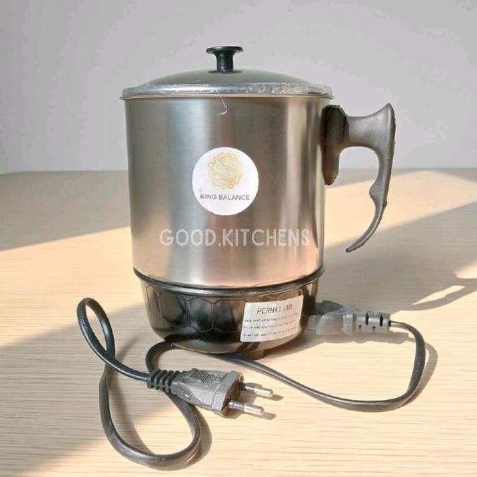 G018 ELECTRIC HEATING CUP TEKO LISTRIK MUG LISTRIK PANCI STAINLESS STEEL PANCI MINI TEKO PEMANAS AIR