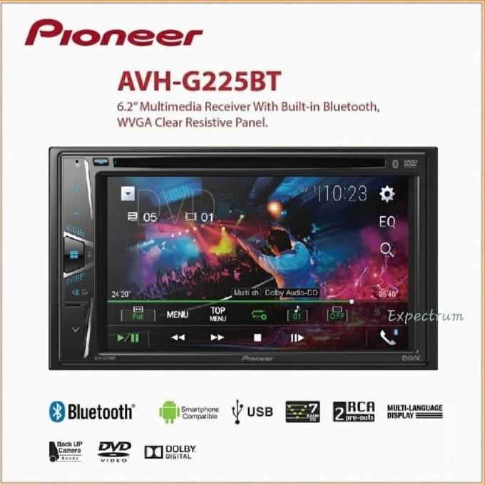 Bnr Pioneer Avh G225Bt Pioneer Avh-G225Bt Avh G215Bt Avh 225 Head Unit