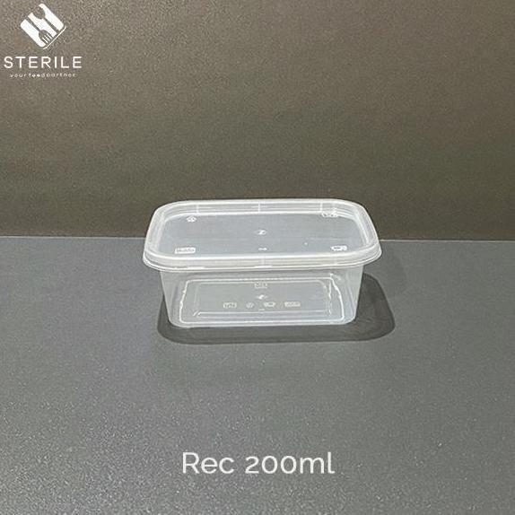 kotak plastik 200 ml / thinwall plastik 200 ml / cup puding 200 ml