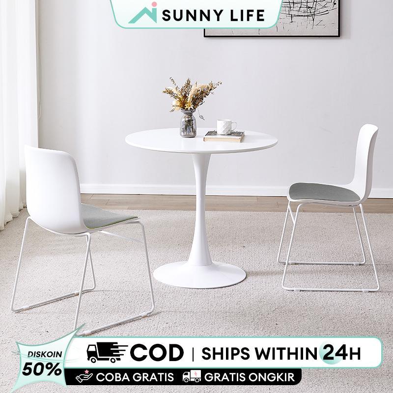 Meja Bulat Meja Makan Minimalis Meja Bulat Putih Meja Cafe Minimalis Meja Teras Meja Samping Tamu