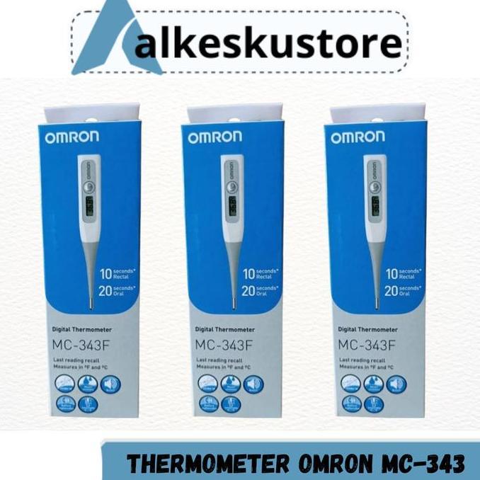 Omron Thermometer Mc-343 / Termometer Omron Mc-343 / Termometer Digita