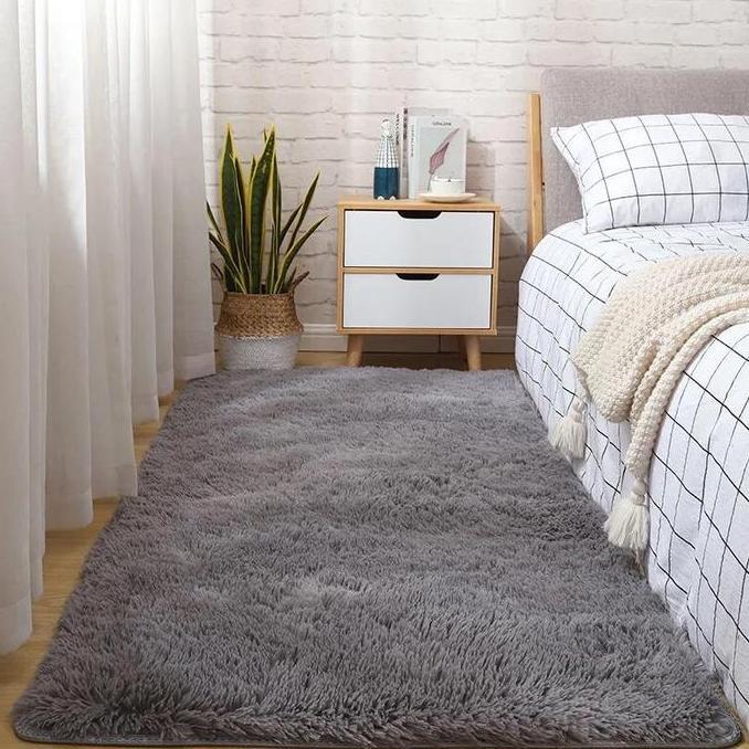 200x50cm Karpet Bulu Karpet Rasfur Karpet Lantai Kasur Bulu Tebal