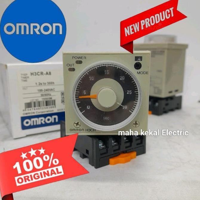 timer Omron h3cr-a8 220vac plus socket/timer omron h3cr a8 timer analog omron original timer h3cr ti