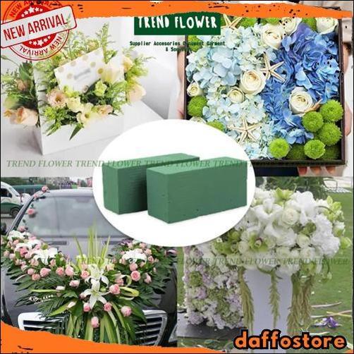 Termurah FLORAL FOAM KERING Gabus Kering Penyangga Tusukan Bunga Dekorasi Hiasan Buket Florist