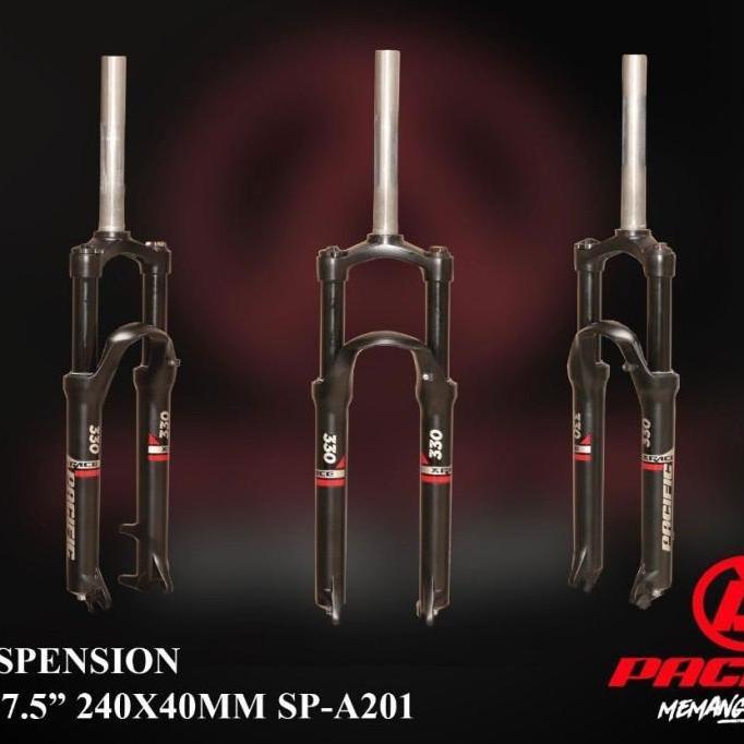Promo Fork garpu pacific XRACE 330 ada lock kuncian sepeda mtb ban 27.5 COD