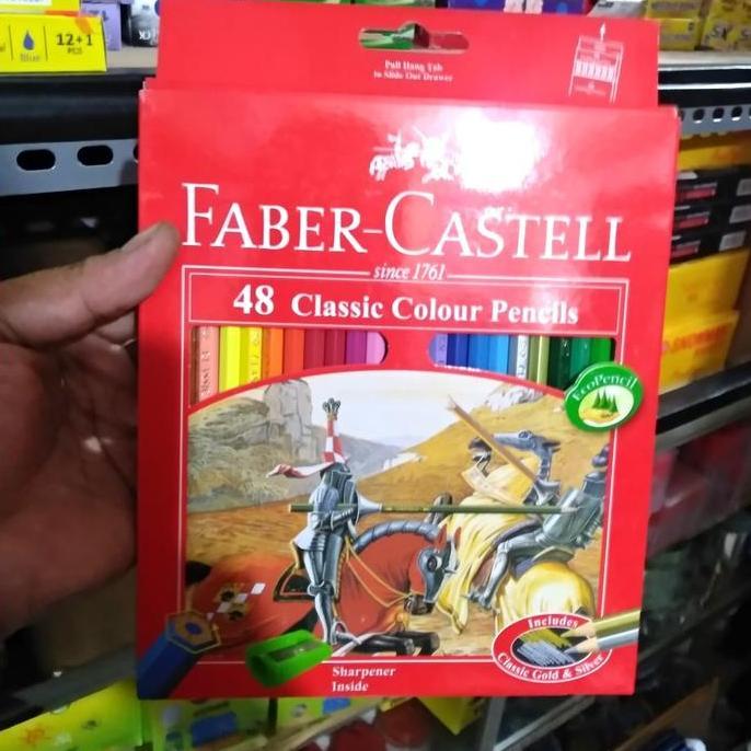 Pensil Warna Faber-Castell Isi 48
