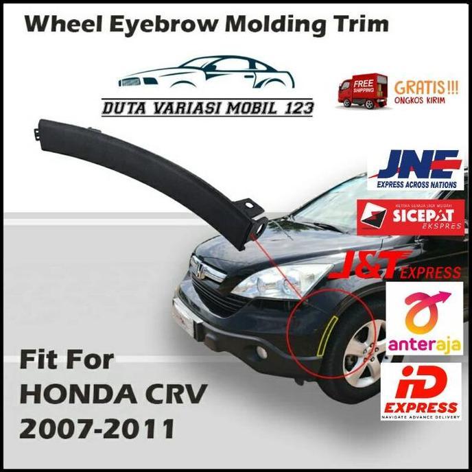 List Lis Over Fender Bumper Depan Pendek Crv 2007-2012 Crv Gen 3