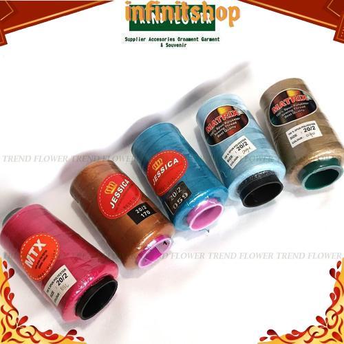 Paling Murah Benang Matrix 20/2 [ PER PCS ] Besar Benang Jahit benang spun 1 rol besar cones besar Y