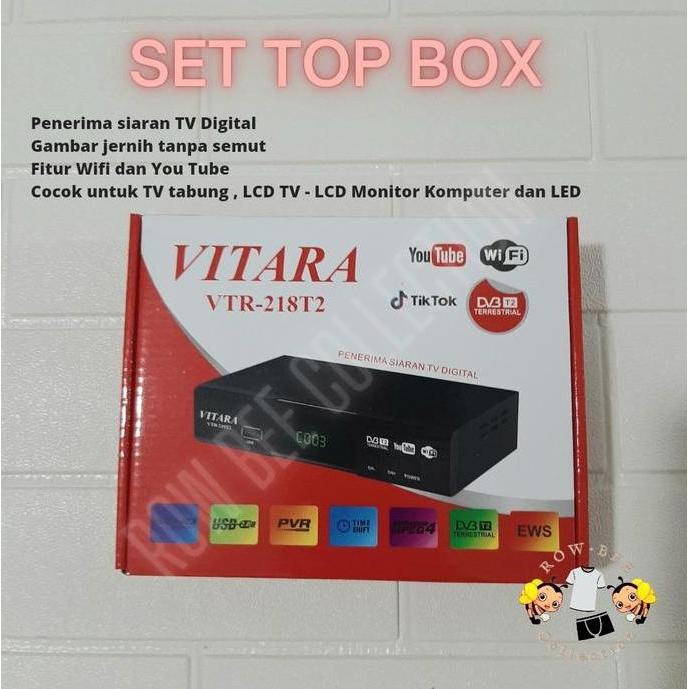 BEBAS ONGKIR - set top box finito stb siaran
