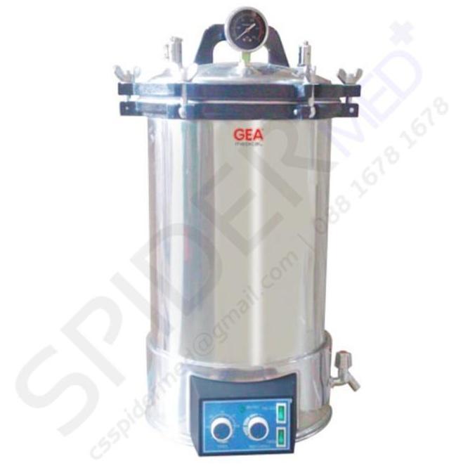 Autoclave YX24LDJ Steam Sterilizer GEA YX 24LDJ 24 Liter LDJ + Timer