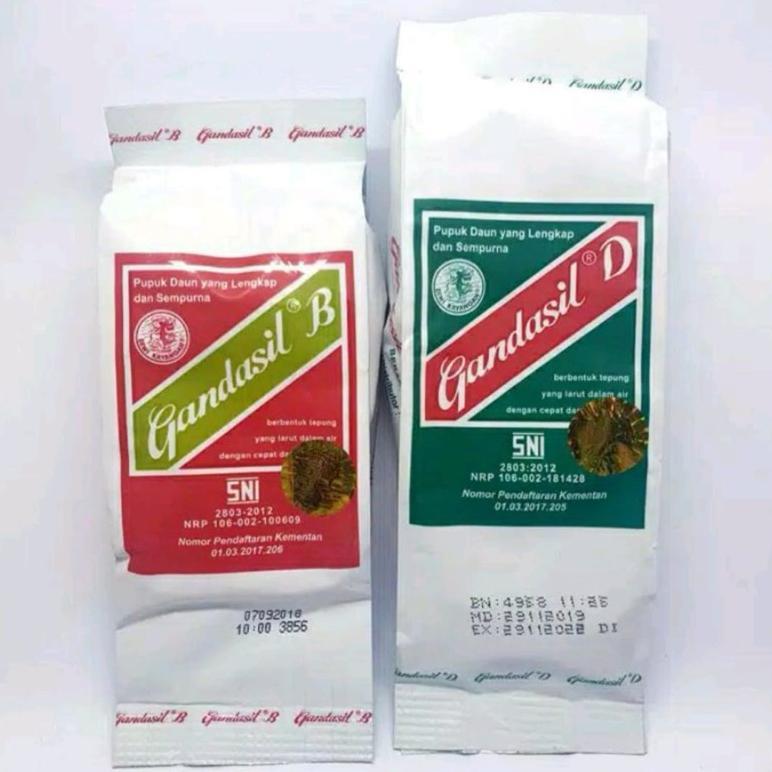 Promo Cod Gandasil B Dan D Pupuk Tanaman Daun Hijau Buah Ukuran 500Gram ...