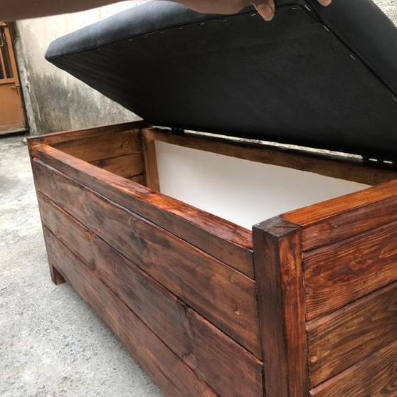 Rak sepatu kayu - Rak multifungsi - Tempat penyimpanan - Rak sofa