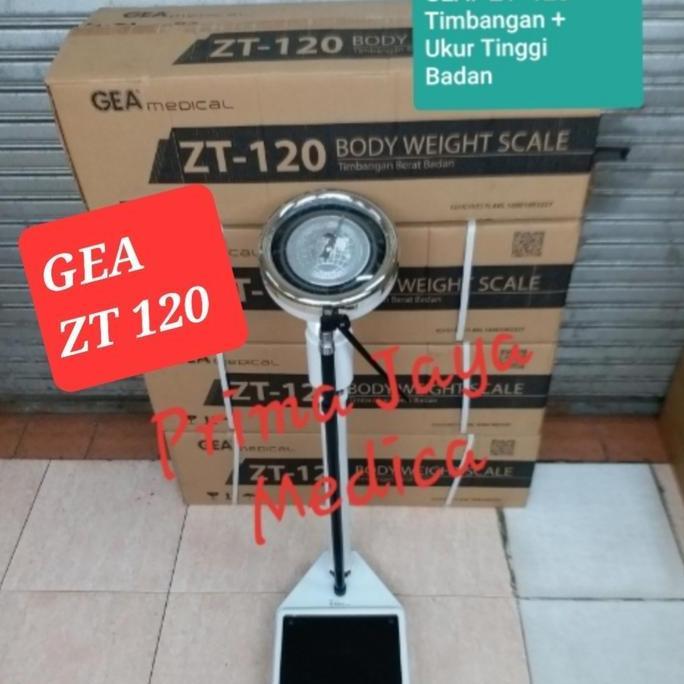 Timbangan Plus Ukur Tinggi Badan Smic Gea Zt-120, Gea Smic Zt 120