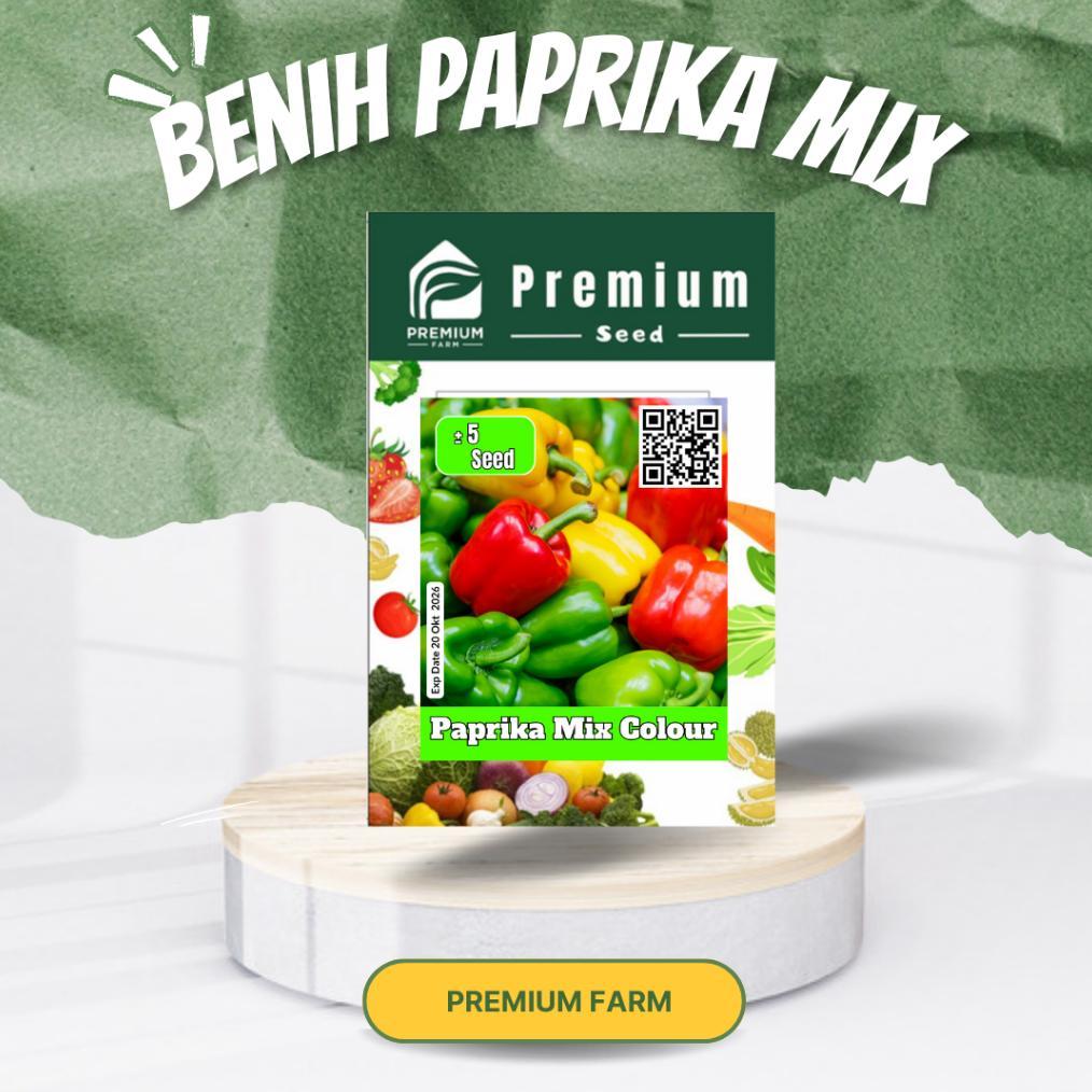 Promo Cod Lmr Premium Farm - Benih Biji Paprika F1 Mix Colour  Warna Buah Campur Dataran Rendah ...