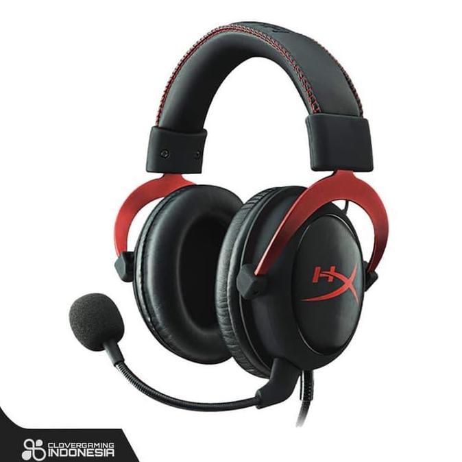 HyperX Cloud II - Black Red || Headset Gaming Cloud 2