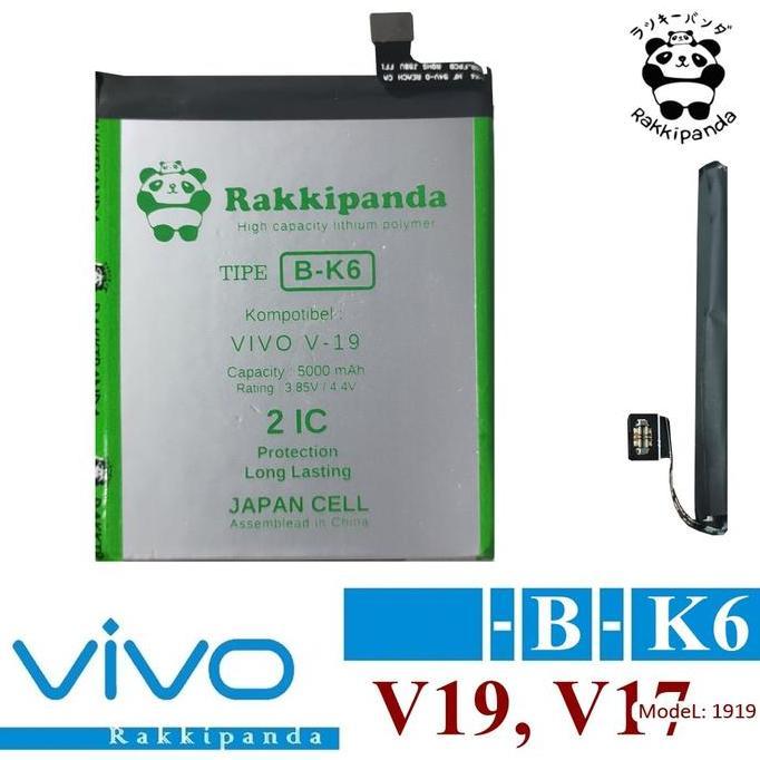 Baterai V19 V17 1919 B-K6 Double IC Protection