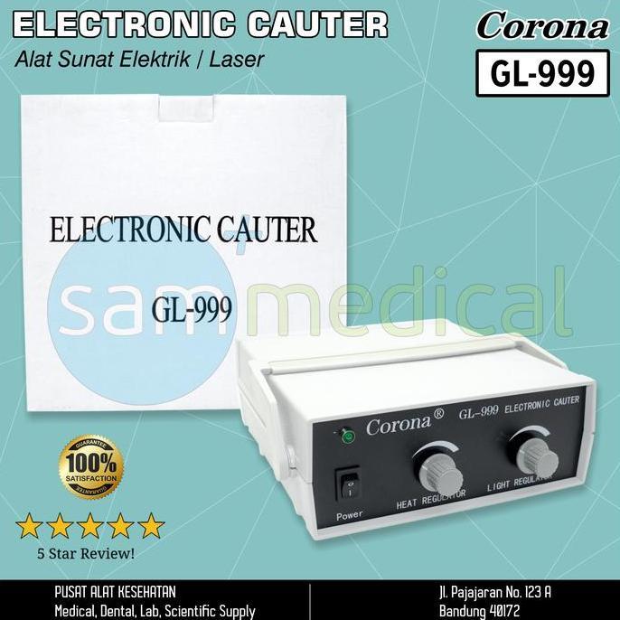 Corona Electronic Cauter - Alat Sunat Laser / Elektrik Gl-999