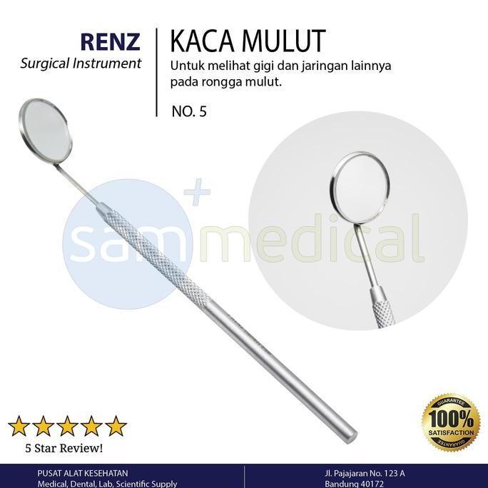 Renz Kaca Mulut No.5 Original Alat Medis Gigi