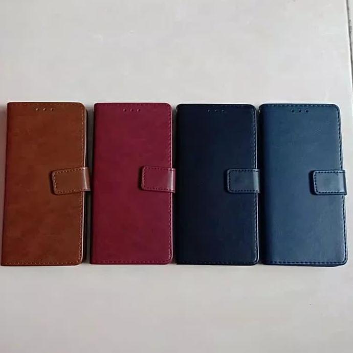 DE172 - Samsung A30s Flip Case Leather Flip Cover Kulit Casing Samsung A 30s