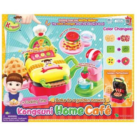 Kongsuni Home Cafe Mainan Masakan color changing berubah warna