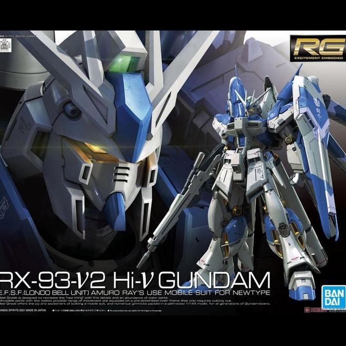 Bandai RG 1/144 Rx-93-V2 hi V nu Gundam