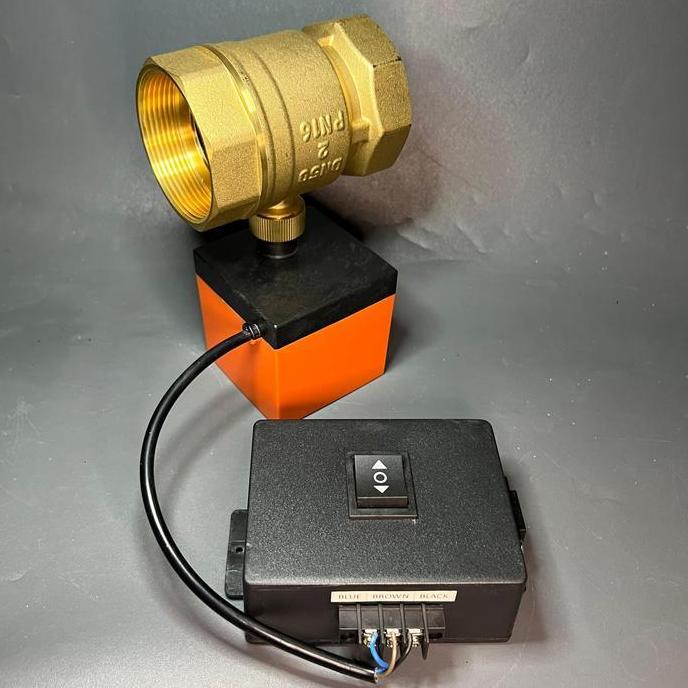 ~~~] Saklar Motorized Valve Remote Motorized Ball Valve Push Button Momentary