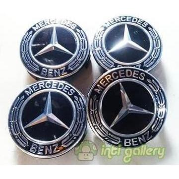Dop Velg Mercedes Benz - Mercy 75mm Black OEM Quality