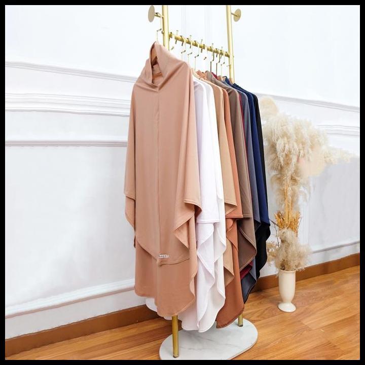 Jv Hasanah Bergo Syar'I Jersey Korea Premium 100% Original