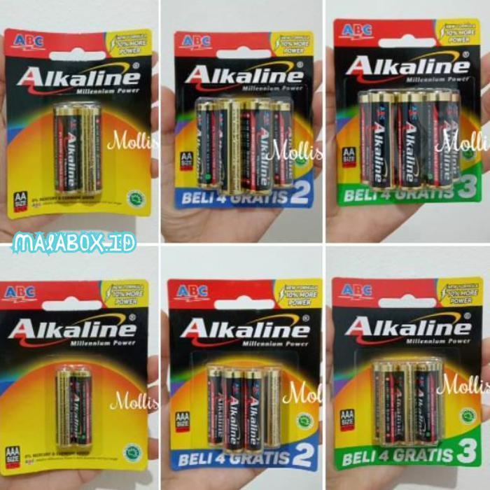 Racun Shopee By05 Baterai/Baterry/Batere Alkaline Aa/Aaa Isi 2 | Isi 6 | Isi 7 - Jm Terlaris Mma-131