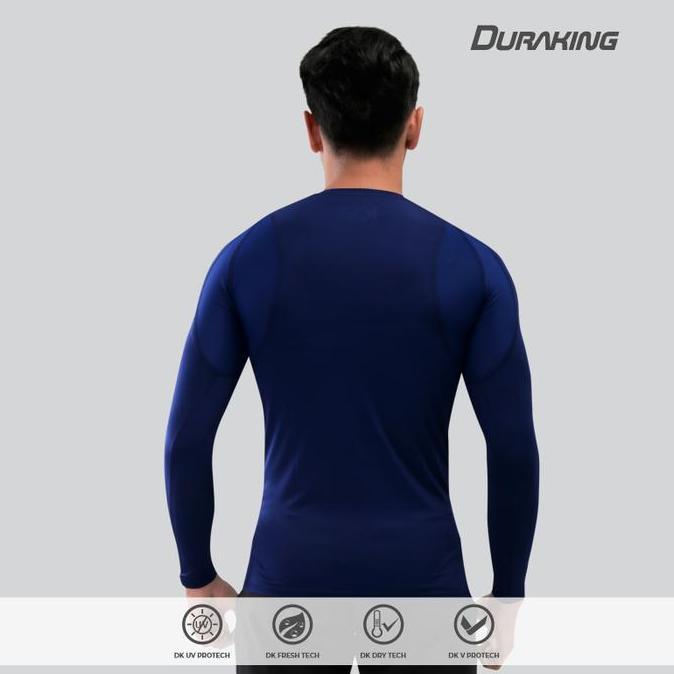 DK Fishing Jersey LS (Man) Basic Rashguard Navy Blue