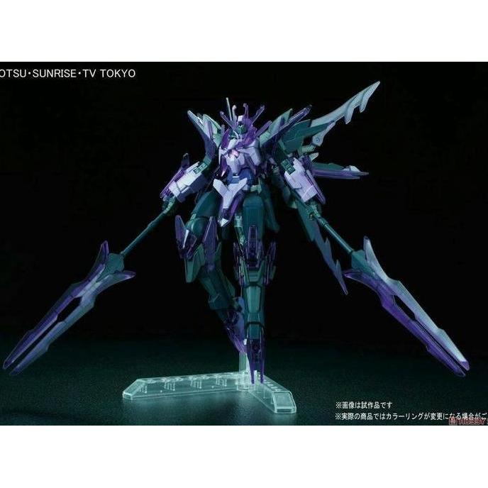 Bandai HG 1/144 Transient Gundam Glacier include stand base