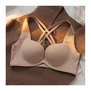 Bh Wanita Dewasa Bra Busa Tebal BH push up seamless kaitan depan tanpa kawat tali silang Nyaman Dipa