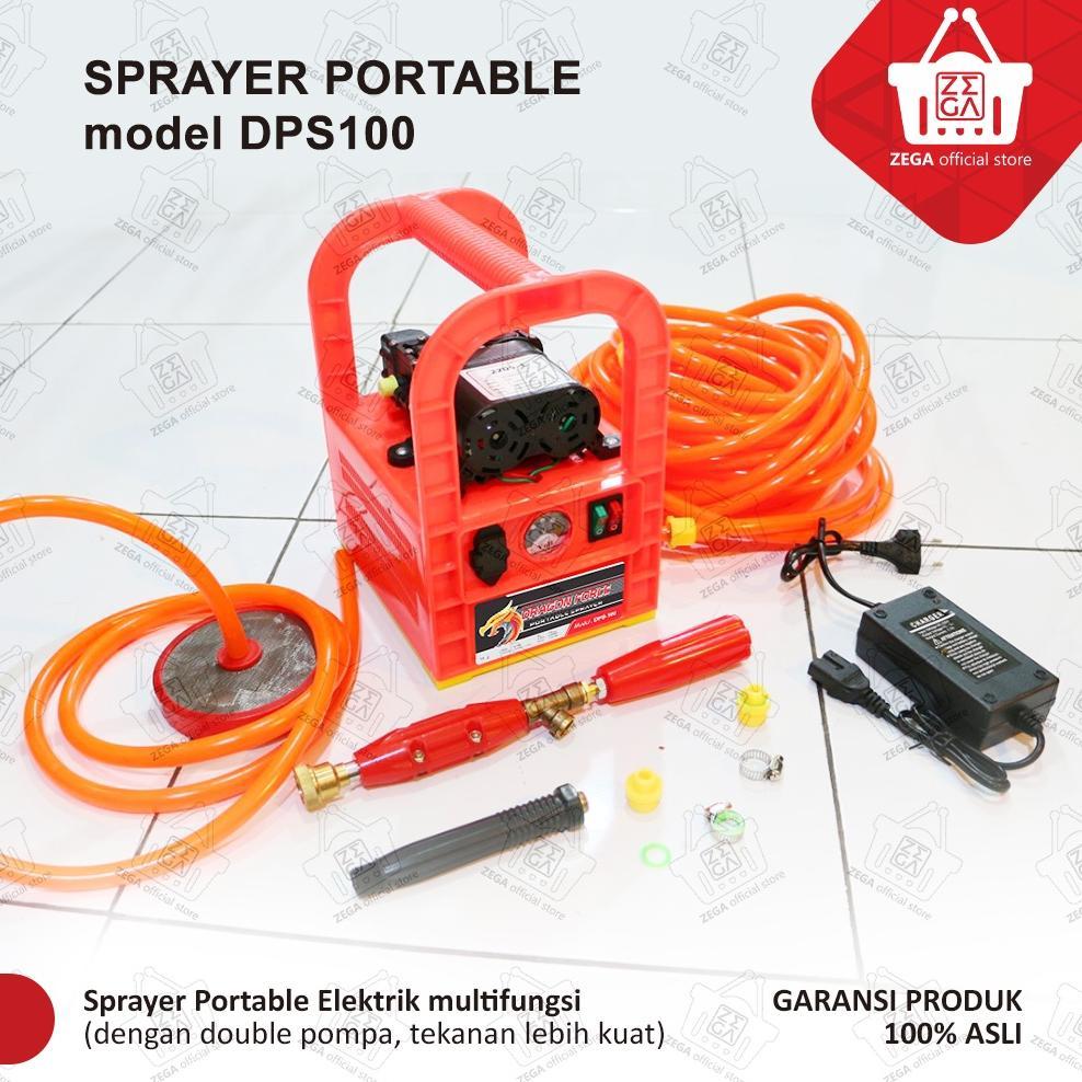 Portable Sprayer Elektrik / Pompa Portable DRAGON FORCE DPS-100