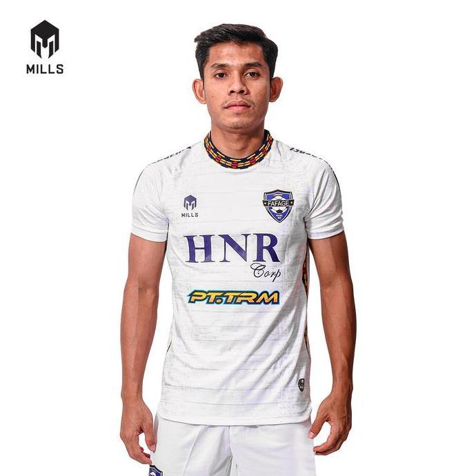 TERLARIS - MILLS Fafage Away Futsal Jersey White 1341
