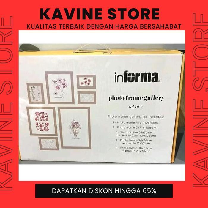 BINGKAI FOTO / FOTO FRAME SET INFORM BESAR DINDING