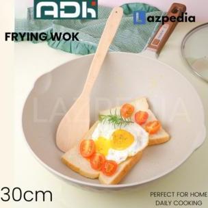 ADK GOLD GRANITE NONSTICK FRYING PAN WOK WAJAN ANTI LENGKET 30CM