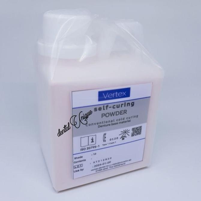 SELF CURING VERTEX POWDER SELF CURING BOTOL ( 500ML BERAT 400g ) BAH Original