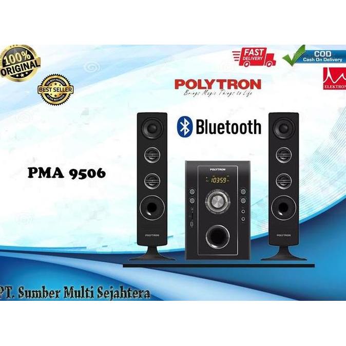 SPEAKER AKTIF POLYTRON PMA 9506 PMA-9506 / PMA 9526 ORIGINAL DAN TERPERCAYA